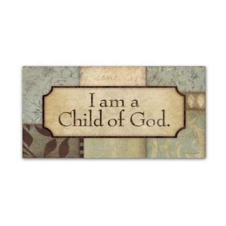 Trademark Fine Art Stephanie Marrott 'Child Of God' Canvas Art, 24x47 ALI7430-C2447GG
